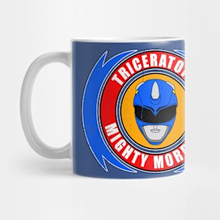 Blue Triceratops Mug